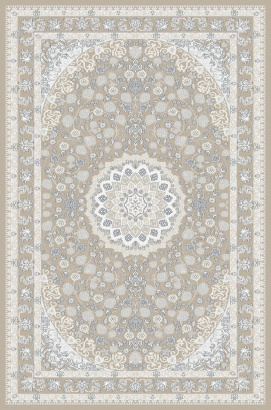 Российский прямоугольный ковёр F654 LIGHT BEIGE
