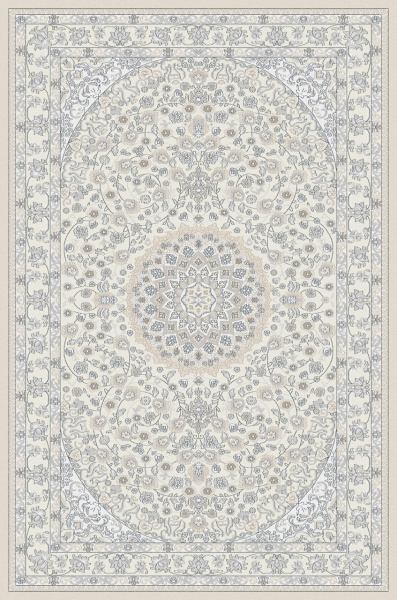 Российский прямоугольный ковёр F654 LIGHT CREAM