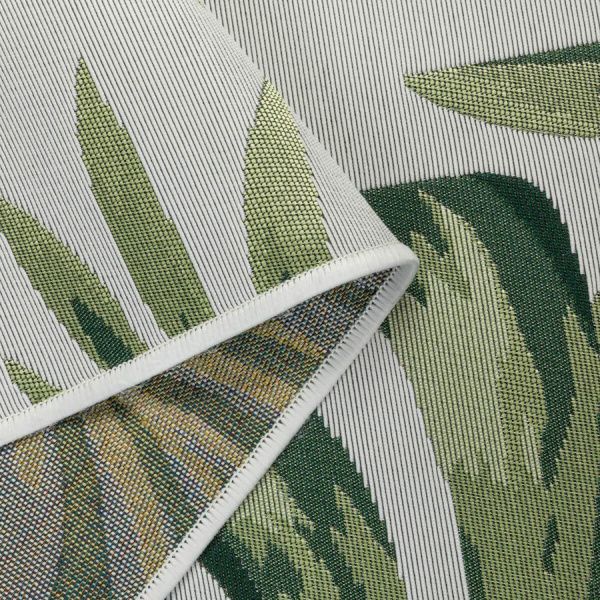 Турецкий прямоугольный ковёр 6240-01 GREEN/WHITE