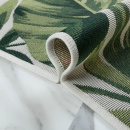 Турецкий прямоугольный ковёр 6240-01 GREEN/WHITE