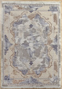 Турецкий прямоугольный ковёр 15609ACIKGRI-ACIKGRI
