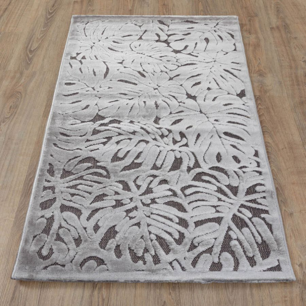 Турецкий прямоугольный ковёр  4069C GREY/GREY