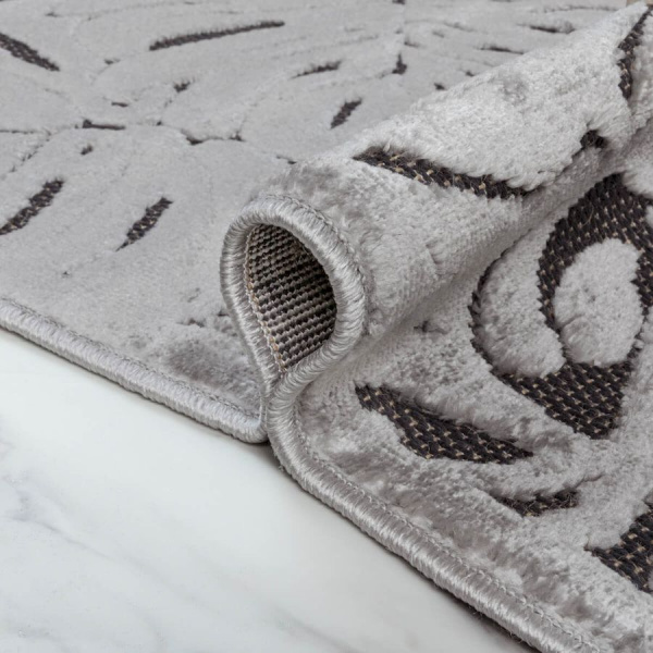 Турецкий прямоугольный ковёр  4069C GREY/GREY