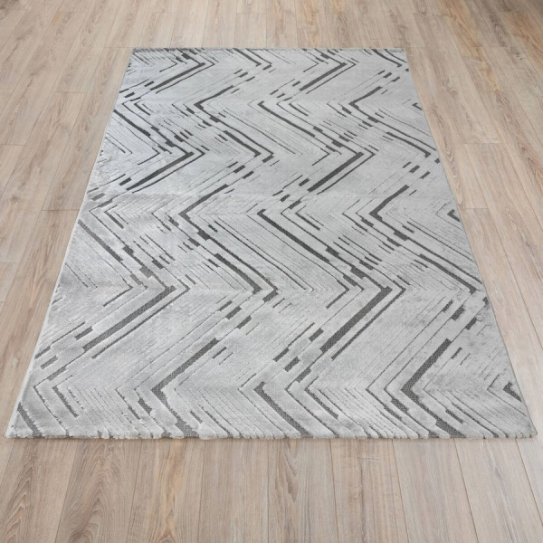 Турецкий прямоугольный ковёр  9205A GREY/GREY