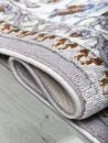 Российский прямоугольный ковёр F611 GRAY-L.BLUE