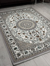 Российский прямоугольный ковёр K611 GRAY-BLUE