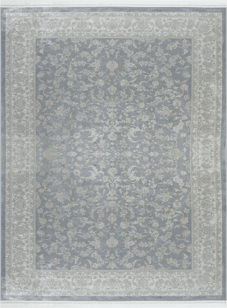 Турецкий прямоугольный ковёр 39813A CREAM - GREY