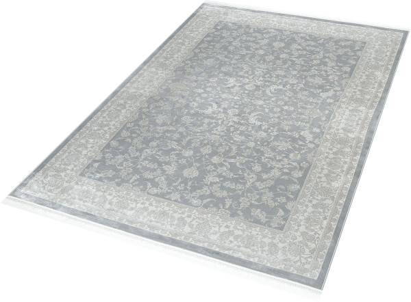 Турецкий прямоугольный ковёр 39813A CREAM - GREY