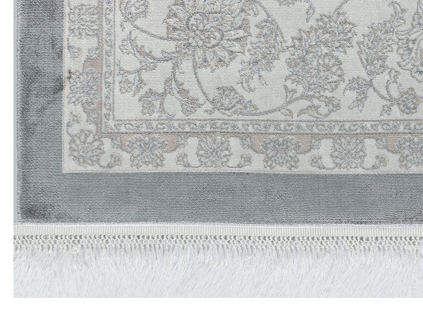 Турецкий прямоугольный ковёр 39813A CREAM - GREY