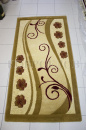 Узбекский прямоугольный ковёр 4129-36 cream/beige