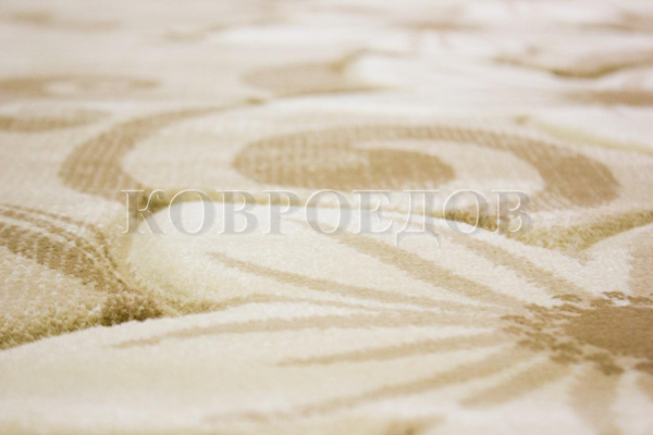 Узбекский прямоугольный ковёр 4154-36 cream/beige