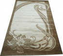 Турецкий прямоугольный ковёр 2254-CREAM/D.BEIGE