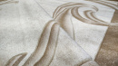 Турецкий прямоугольный ковёр 2254-CREAM/D.BEIGE