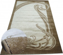 Турецкий прямоугольный ковёр 2254-CREAM/D.BEIGE