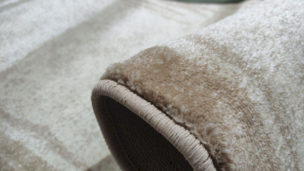Турецкий прямоугольный ковёр 3004-CREAM/D.BEIGE