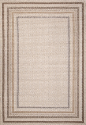 Турецкий прямоугольный ковёр 19522C YELLOW / WHITE