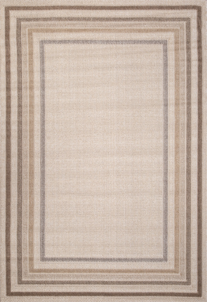 Турецкий прямоугольный ковёр 19522C YELLOW / WHITE