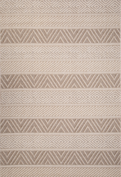 Турецкий прямоугольный ковёр 19754A WHITE / YELLOW