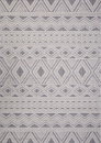 Турецкий прямоугольный ковёр 25186A BLUE / GREY