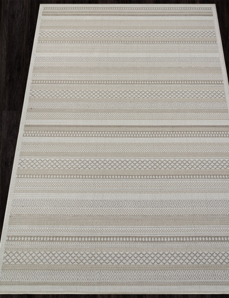Турецкий прямоугольный ковёр S122 BEIGE