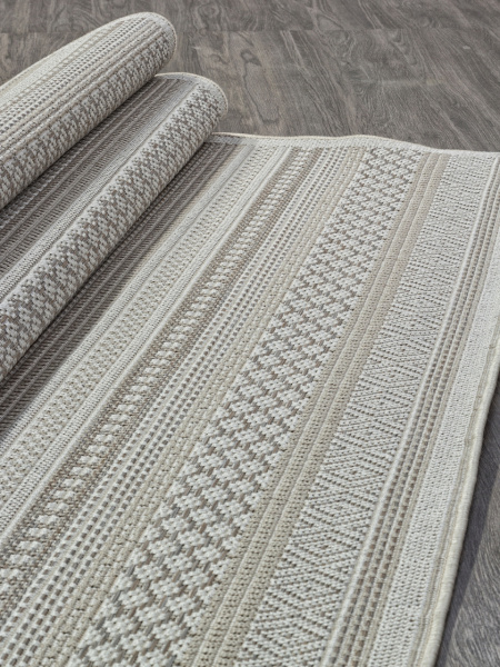 Турецкий прямоугольный ковёр S122 BEIGE