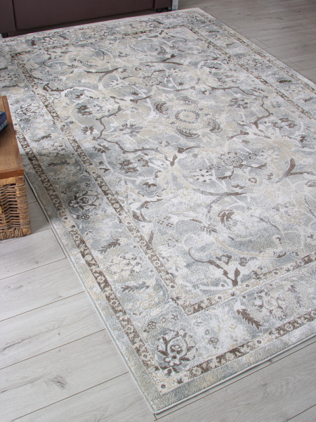 Российский прямоугольный ковёр MP04 CREAM-BLUE