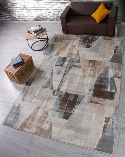 Российский прямоугольный ковёр MP06 BLUE