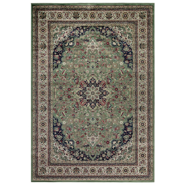 Бельгийский прямоугольный ковёр  77801 Green 