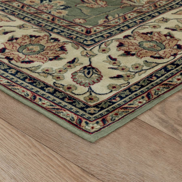 Бельгийский прямоугольный ковёр  77801 Green 