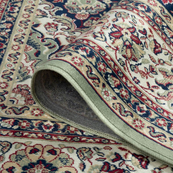 Бельгийский прямоугольный ковёр  77801 Green 