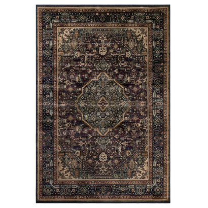 Бельгийский прямоугольный ковёр  84332 Navy