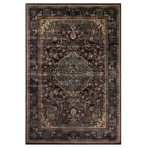 Бельгийский прямоугольный ковёр  84332 Navy