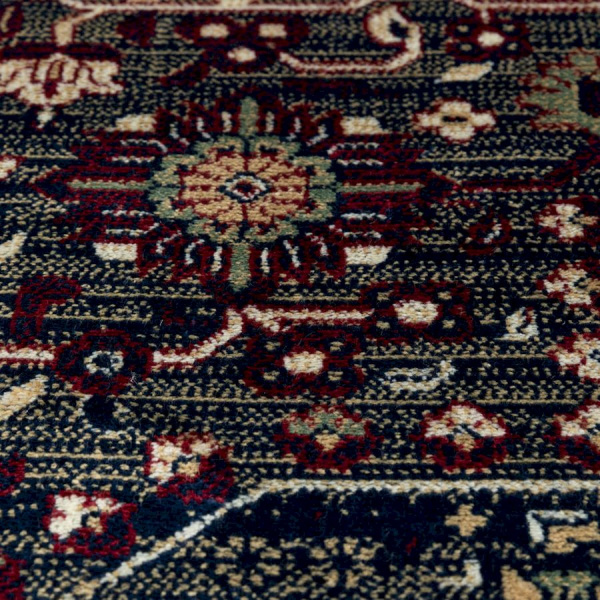 Бельгийский прямоугольный ковёр  84332 Navy