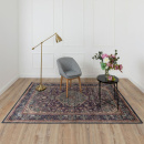 Бельгийский прямоугольный ковёр  84332 Navy