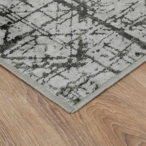 Бельгийский прямоугольный ковёр  84492 Silver