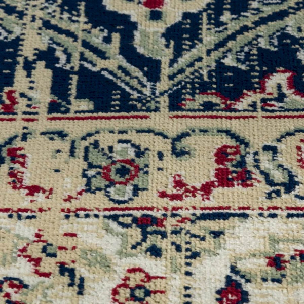 Бельгийский прямоугольный ковёр  84570 Navy/Ivory