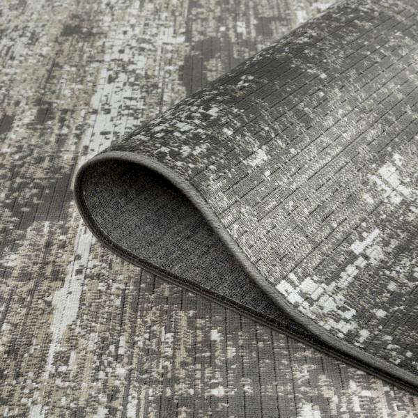 Бельгийский прямоугольный ковёр  84577 Anthracite