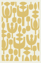 Российский прямоугольный ковёр L068 CREAM-YELLOW