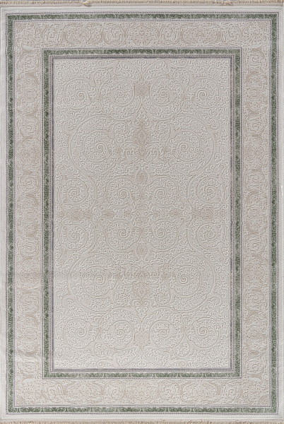 Турецкий прямоугольный ковёр 30896D CREAM / CREAM