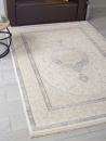 Турецкий прямоугольный ковёр 30950D CREAM / CREAM