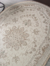Турецкий овальный ковёр 35760Z CREAM / CREAM
