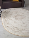 Турецкий овальный ковёр 35760Z CREAM / CREAM