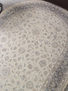 Турецкий овальный ковёр 35831Z CREAM / L.GREY