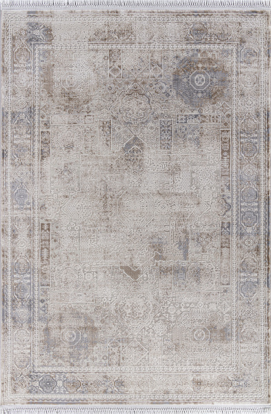 Турецкий прямоугольный ковёр 35905A CREAM / CREAM