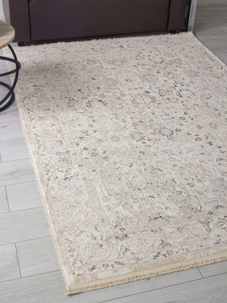 Турецкий прямоугольный ковёр 35981A CREAM / CREAM