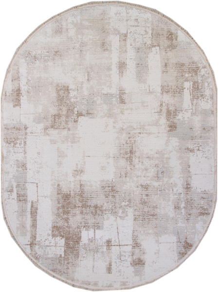 Турецкий овальный ковёр 35984Z CREAM / CREAM