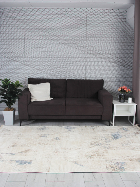 Турецкий прямоугольный ковёр 35991A BEIGE / CREAM