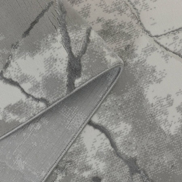 Турецкий прямоугольный ковёр  0A035B GREY/L.GREY