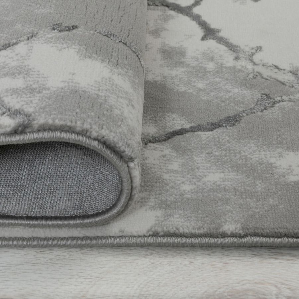 Турецкий прямоугольный ковёр  0A035B GREY/L.GREY