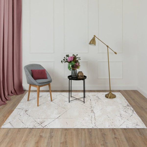 Турецкий прямоугольный ковёр  0W1818 CREAM/L.BEIGE